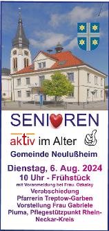 Plakat - Aktiv im Alter 06.08.2024 - 10 Uhr - Frühstück mit Anmeldung